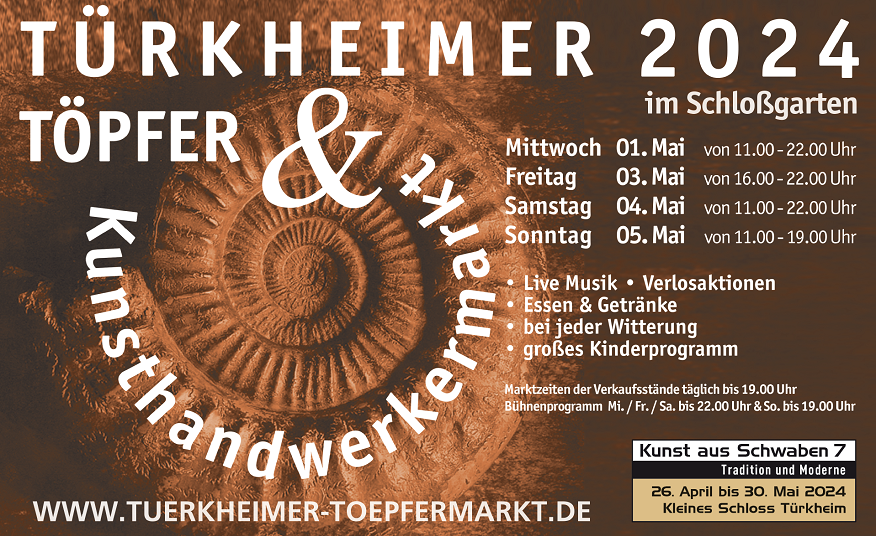 Flyer Töpfermarkt 2024